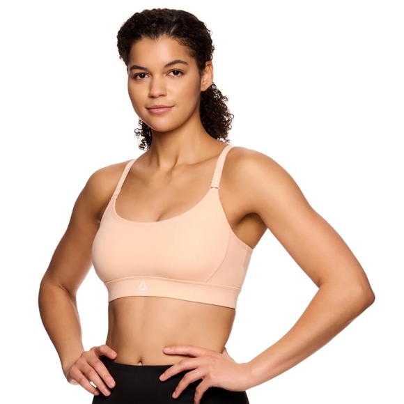 Reebok Women's Plus Low Impact Favorite Bra with Removable Cups - Picture 1 of 6